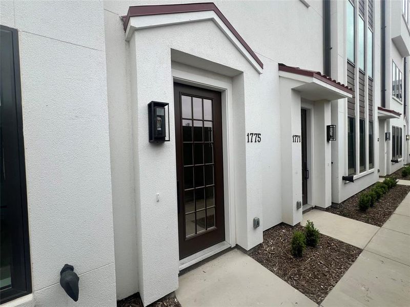 Front exterior of a new home in , Dallas, TX, highlighting curb appeal (Image 1).