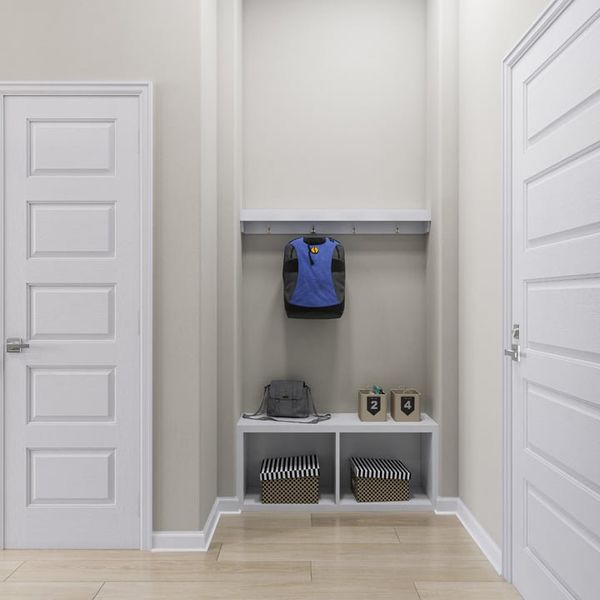 Furnished interior view inside a new home in Capitol Collection at Lariat, Liberty Hill (Image 25).