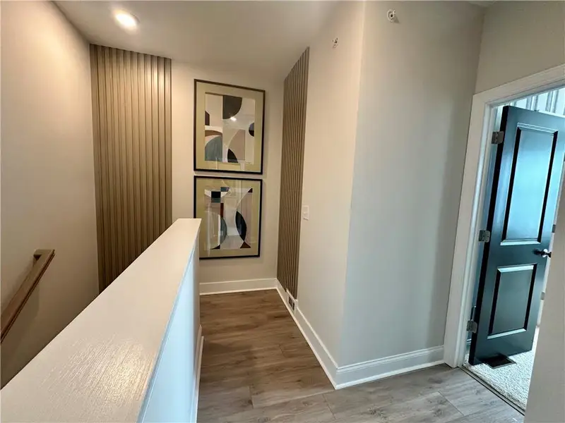 Furnished interior view inside a new home in Market Square at Sawnee Village, Cumming (Image 27).