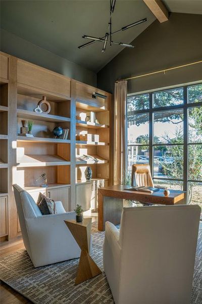 Furnished interior view inside a new home in , Dallas (Image 28).