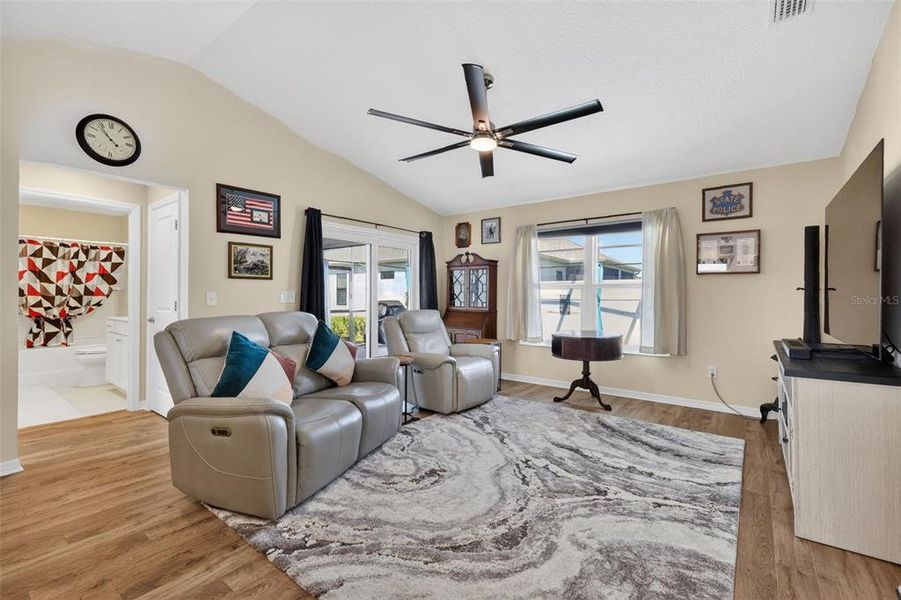 Furnished interior view inside a new home in , The Villages (Image 5). Furnished interior view inside a new home in , The Villages (Image 5).