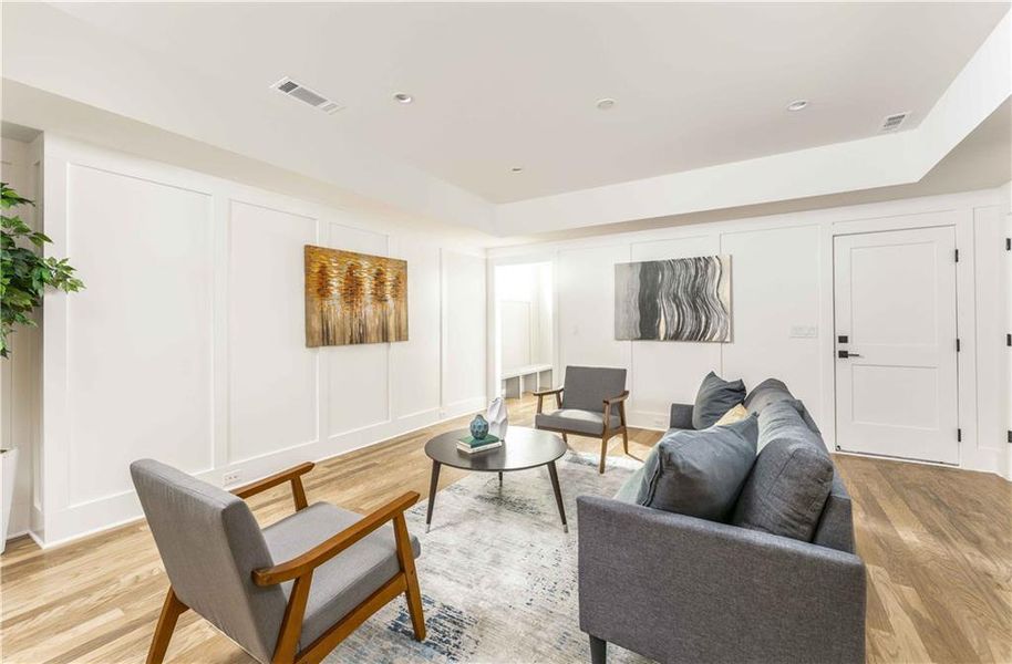 Furnished interior view inside a new home in , Atlanta (Image 49).