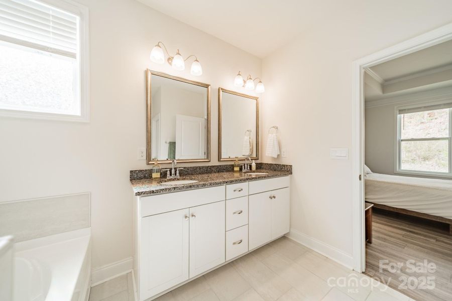 Furnished interior view inside a new home in , Charlotte (Image 15). Furnished interior view inside a new home in , Charlotte (Image 15).