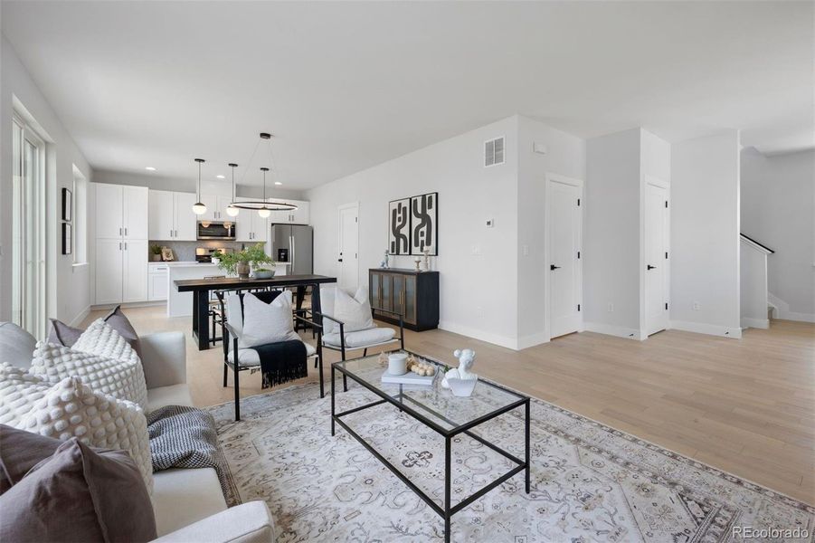 Furnished interior view inside a new home in , Wheat Ridge (Image 30). Furnished interior view inside a new home in , Wheat Ridge (Image 30).