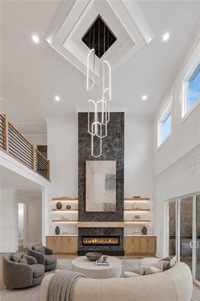 Furnished interior view inside a new home in , Grayson (Image 9).