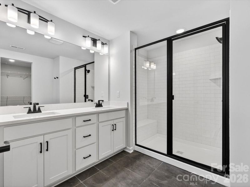 Furnished interior view inside a new home in North Creek Village, Huntersville (Image 7).