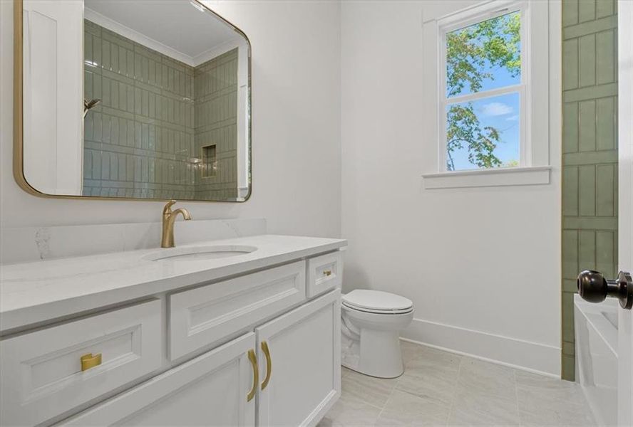 Furnished interior view inside a new home in , Kingston (Image 8).