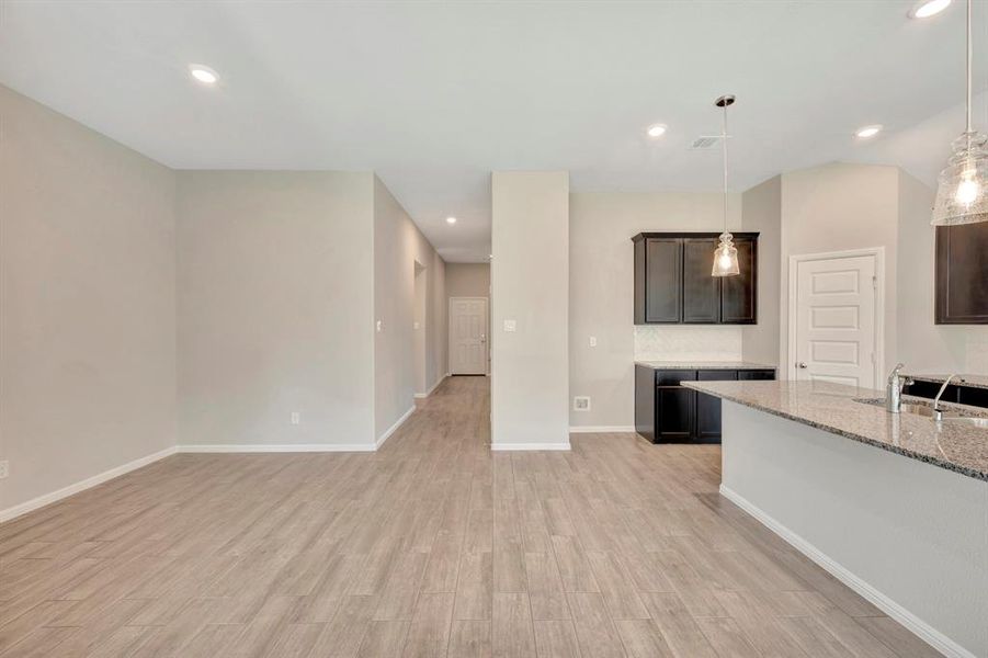 Spacious, unfurnished interior of a new home in Woodstone, Providence Village (Image 18). Spacious, unfurnished interior of a new home in Woodstone, Providence Village (Image 18).