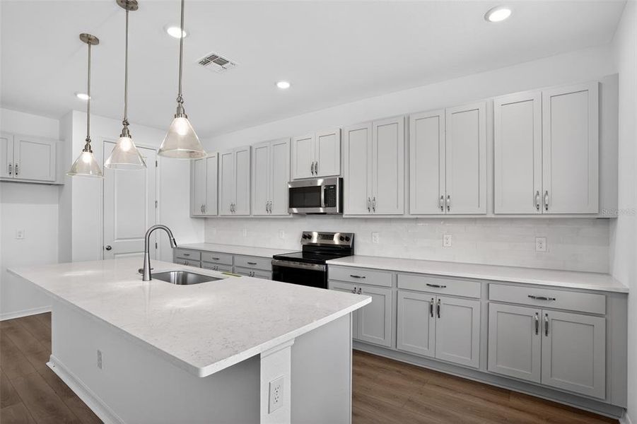 Furnished interior view inside a new home in Sunbrooke, St. Cloud (Image 9).