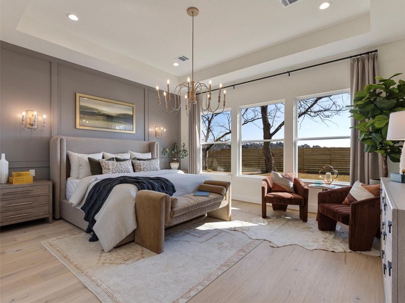 Furnished interior view inside a new home in , Smithville (Image 17).