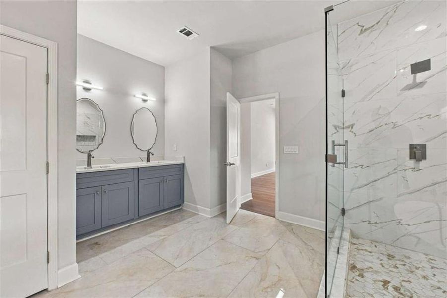 Furnished interior view inside a new home in , Snellville (Image 6).