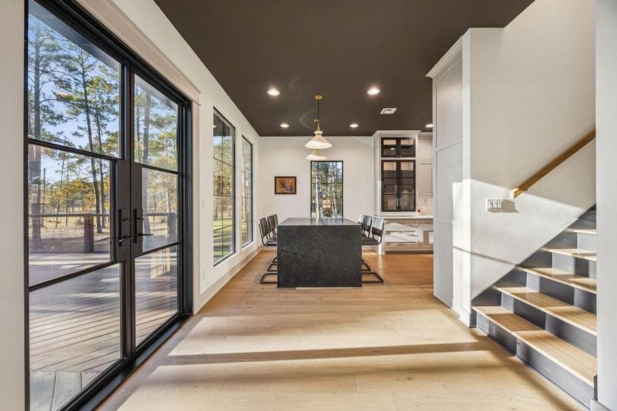 Furnished interior view inside a new home in , Brookeland (Image 33).