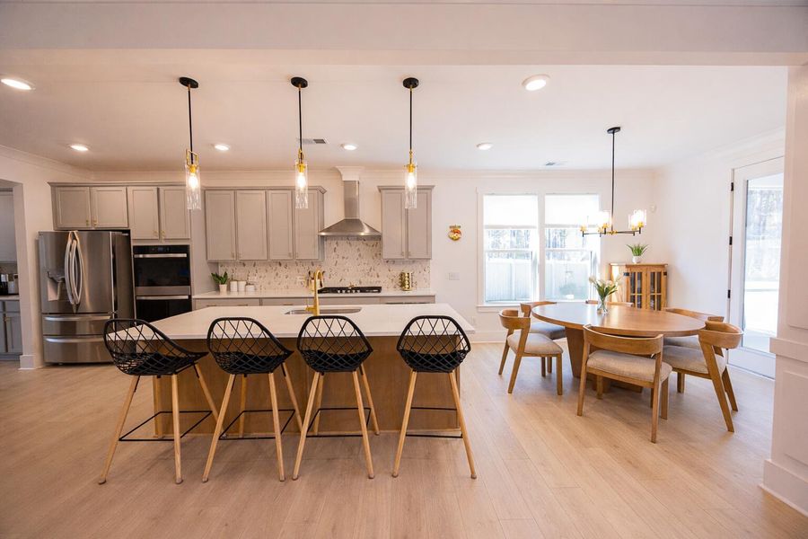 Furnished interior view inside a new home in , Ravenel (Image 18).