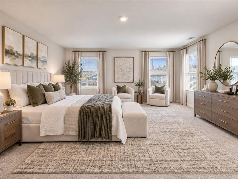 Furnished interior view inside a new home in , Braselton (Image 53). Furnished interior view inside a new home in , Braselton (Image 53).