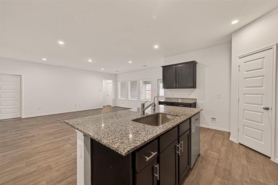 Furnished interior view inside a new home in Windstone on the Prairie, Richmond (Image 18).