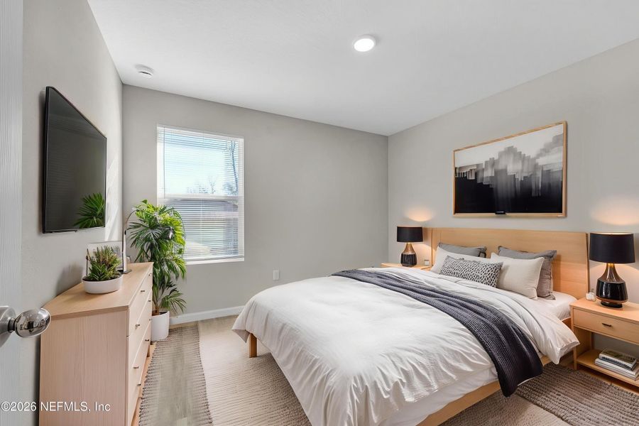 Furnished interior view inside a new home in , Jacksonville (Image 11).