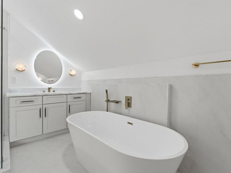 Furnished interior view inside a new home in , Canton (Image 11).