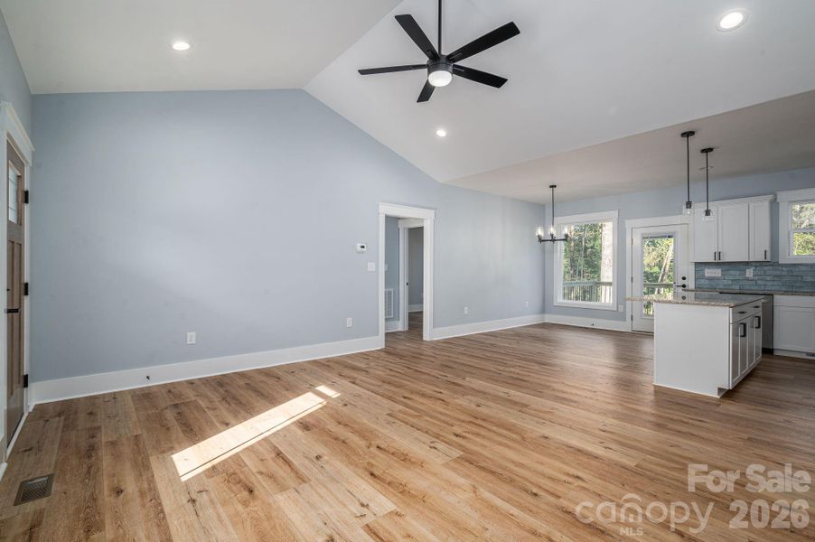 Spacious, unfurnished interior of a new home in , Maiden (Image 16).