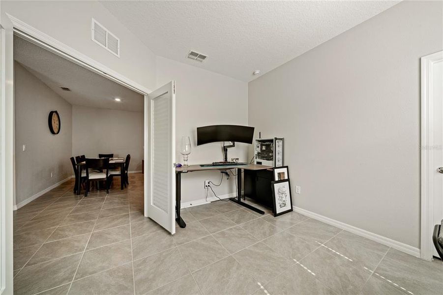 Furnished interior view inside a new home in Towns at Woodsdale Villas, Wesley Chapel (Image 14).