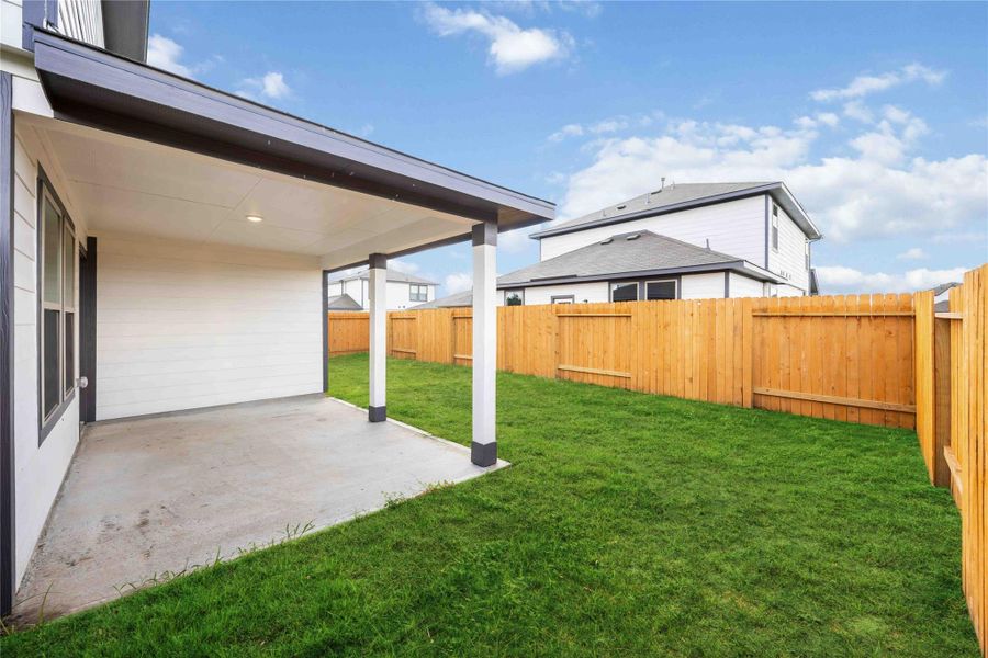 Exterior details and patio area of a home in The Villages at Westpointe, Dayton (Image 4).