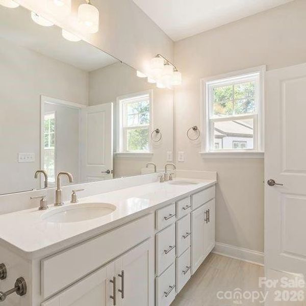 Furnished interior view inside a new home in , Charlotte (Image 11).