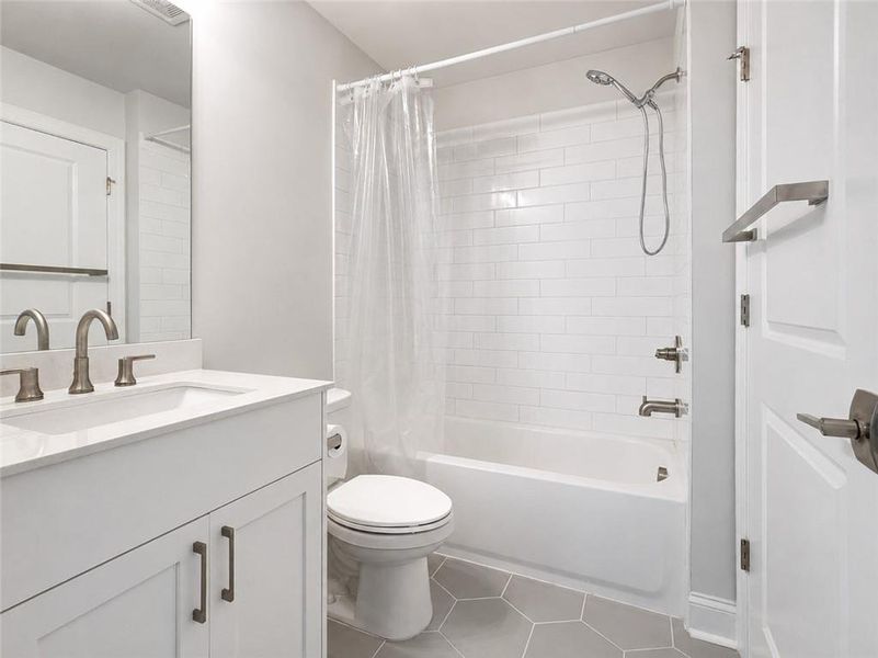 Furnished interior view inside a new home in , Johns Creek (Image 18).