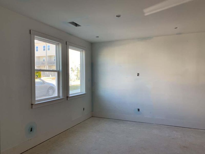 Family Room Construction Progress