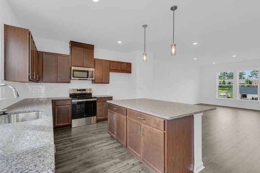 Furnished interior view inside a new home in Chandler Run, Tucker (Image 10). Furnished interior view inside a new home in Chandler Run, Tucker (Image 10).