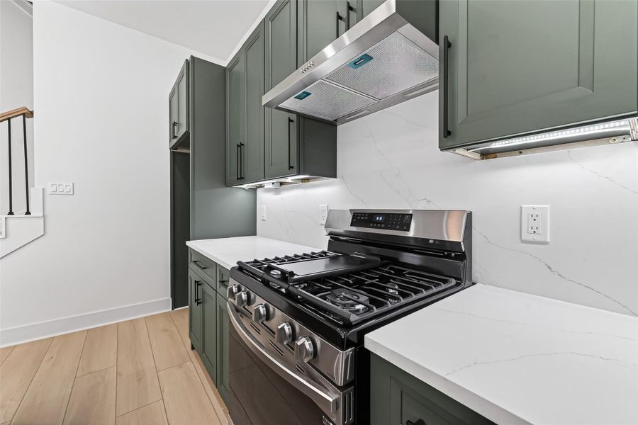 Furnished interior view inside a new home in , Houston (Image 4).
