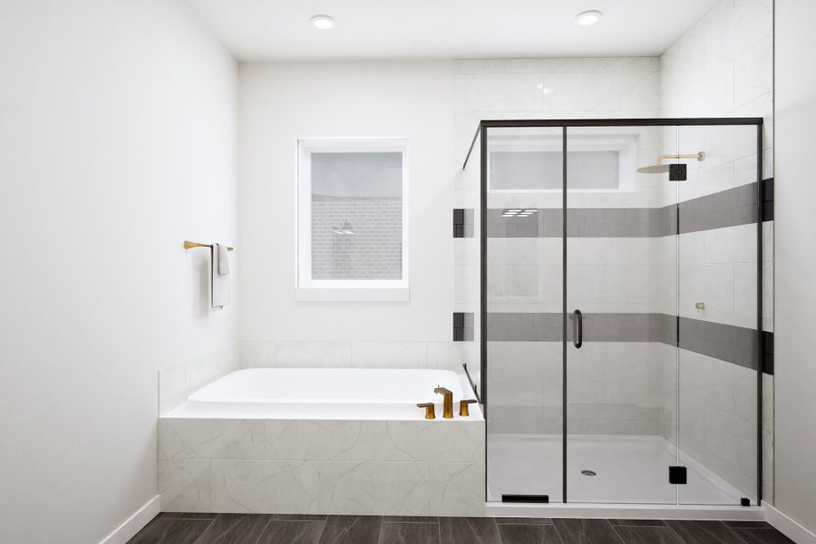 The Hibiscus - Optional Slide In Tub w Shower The Hibiscus - Optional Slide In Tub w Shower