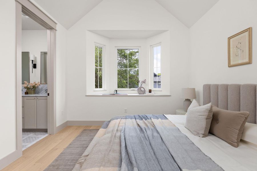 Furnished interior view inside a new home in , Austin (Image 18).