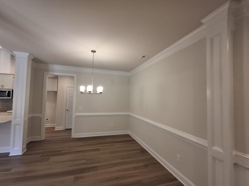 Spacious, unfurnished interior of a new home in Weybridge, Burlington (Image 19). Spacious, unfurnished interior of a new home in Weybridge, Burlington (Image 19).