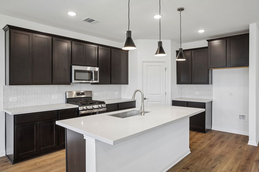 Furnished interior view inside a new home in Lisso, Pflugerville (Image 5).