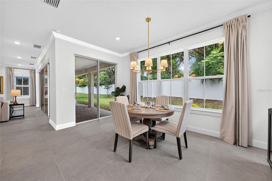 Furnished interior view inside a new home in , Orlando (Image 32).