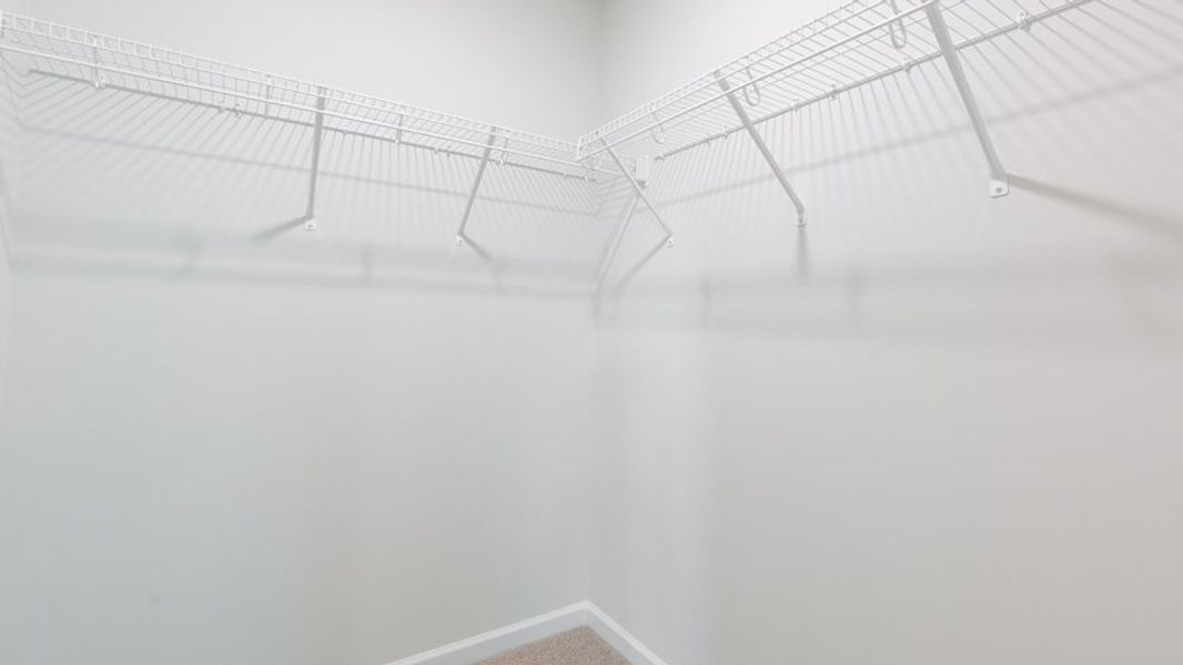 Spacious, unfurnished interior of a new home in The Estates at Edinborough, Gibsonville (Image 29).