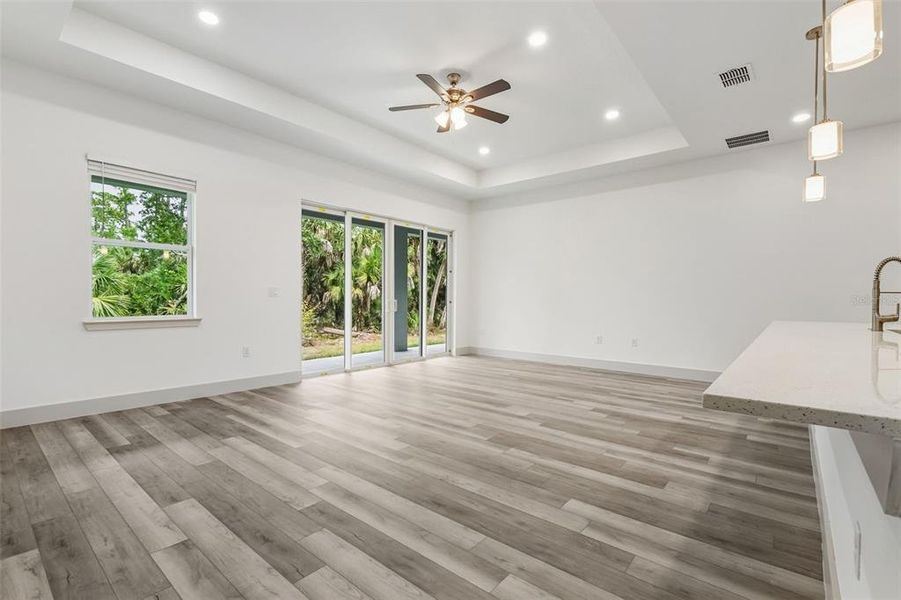 Spacious, unfurnished interior of a new home in , Port Charlotte (Image 21).