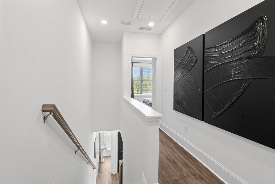 Representative furnished interior of a home built from the The Barnsley I by The Providence Group in IveyBrooke, Alpharetta (Image 39).