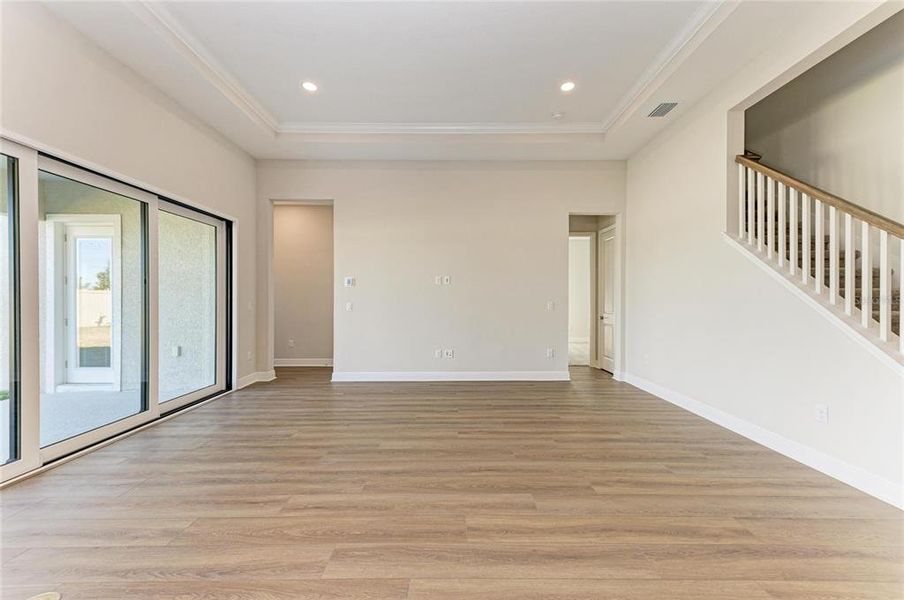 Spacious, unfurnished interior of a new home in Oakfield, Parrish (Image 21).