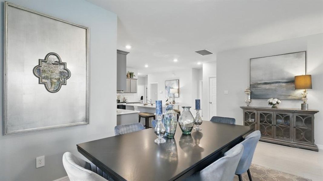 Furnished interior view inside a new home in Terra Trace, Fort Worth (Image 17).