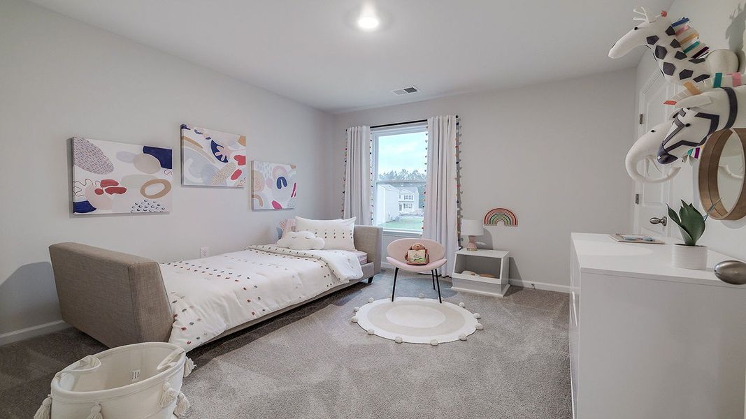 Furnished interior view inside a new home in The Lakes at North Glynn, Brunswick (Image 28).