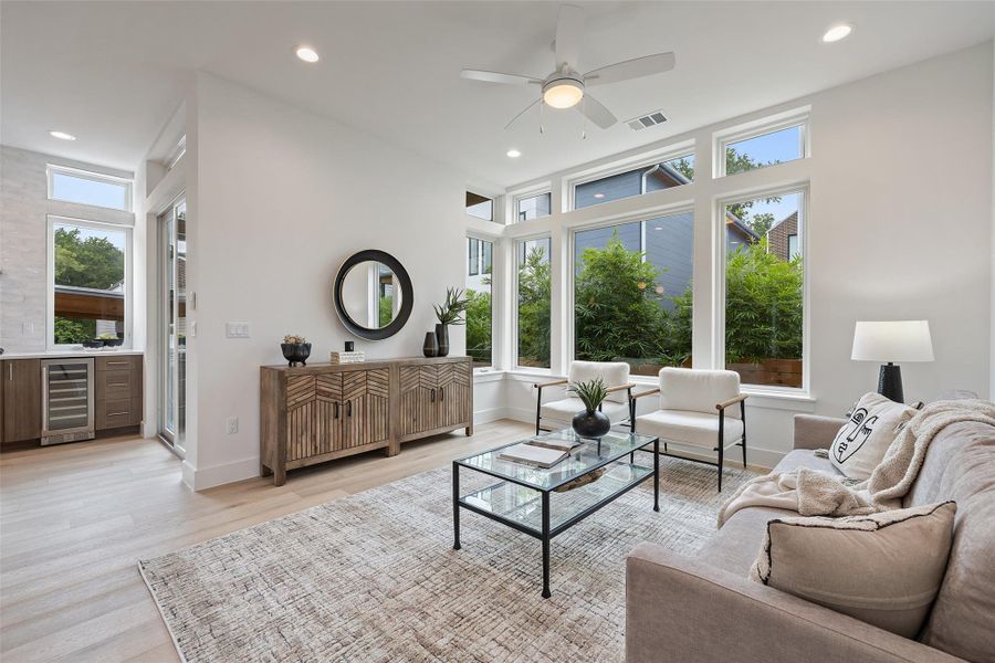 Furnished interior view inside a new home in , Austin (Image 12).
