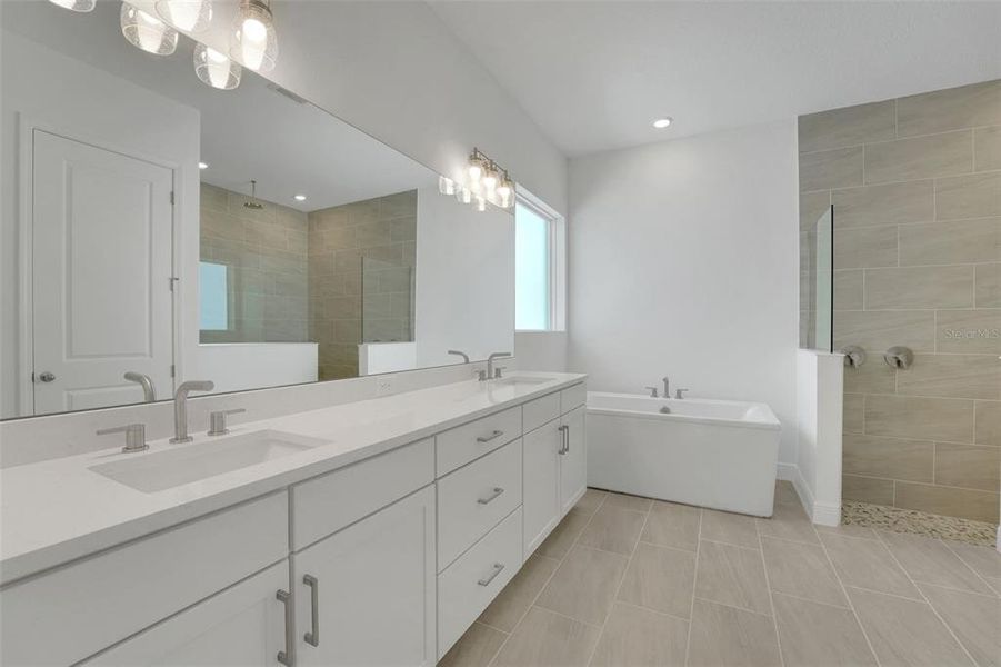Furnished interior view inside a new home in Avalon Woods, Winter Garden (Image 13). Furnished interior view inside a new home in Avalon Woods, Winter Garden (Image 13).