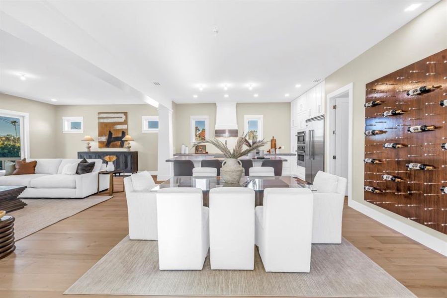 Furnished interior view inside a new home in , St. Petersburg (Image 12).