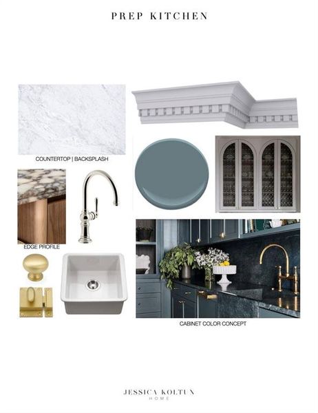 View of a document with a collage of images