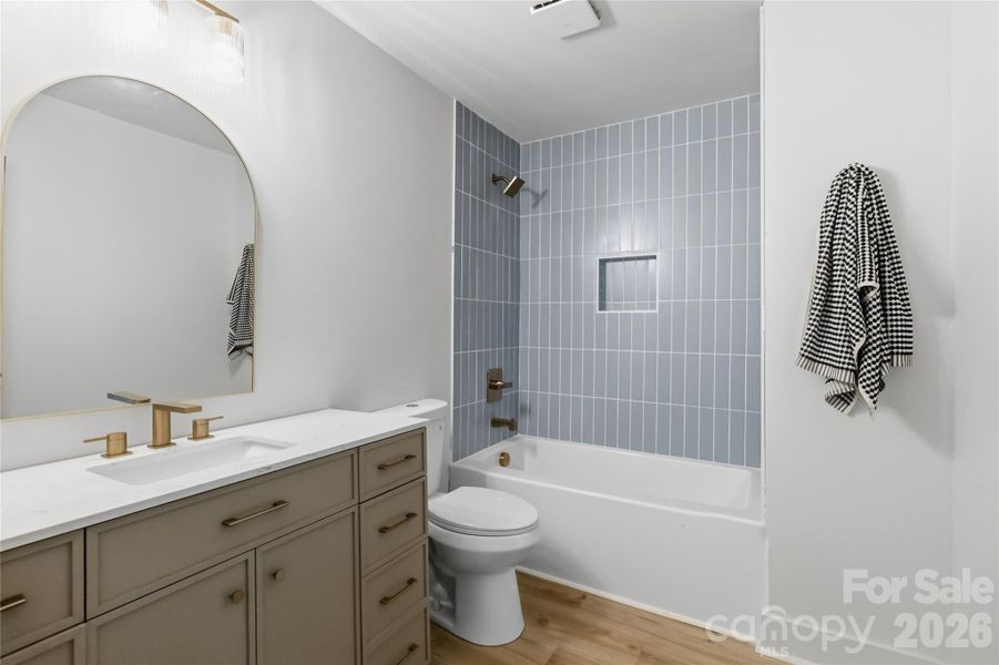 Furnished interior view inside a new home in , Charlotte (Image 11).