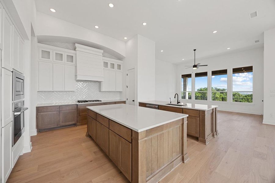 Furnished interior view inside a new home in Parkside On The River, Georgetown (Image 11).