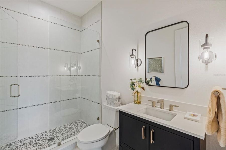 Furnished interior view inside a new home in , St. Petersburg (Image 37).