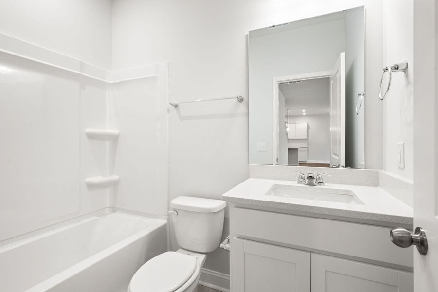 Furnished interior view inside a new home in Waterways, Richmond Hill (Image 7).