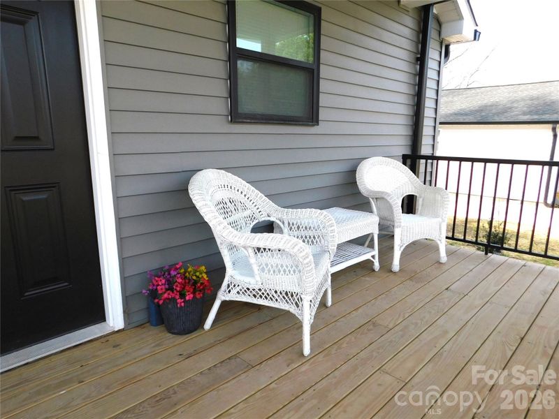 Exterior details and patio area of a home in , Stanley (Image 24).