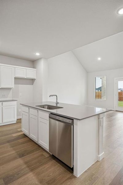 Open Floor Plan in the Masters home plan by Trophy Signature Homes – REPRESENTATIVE PHOTO